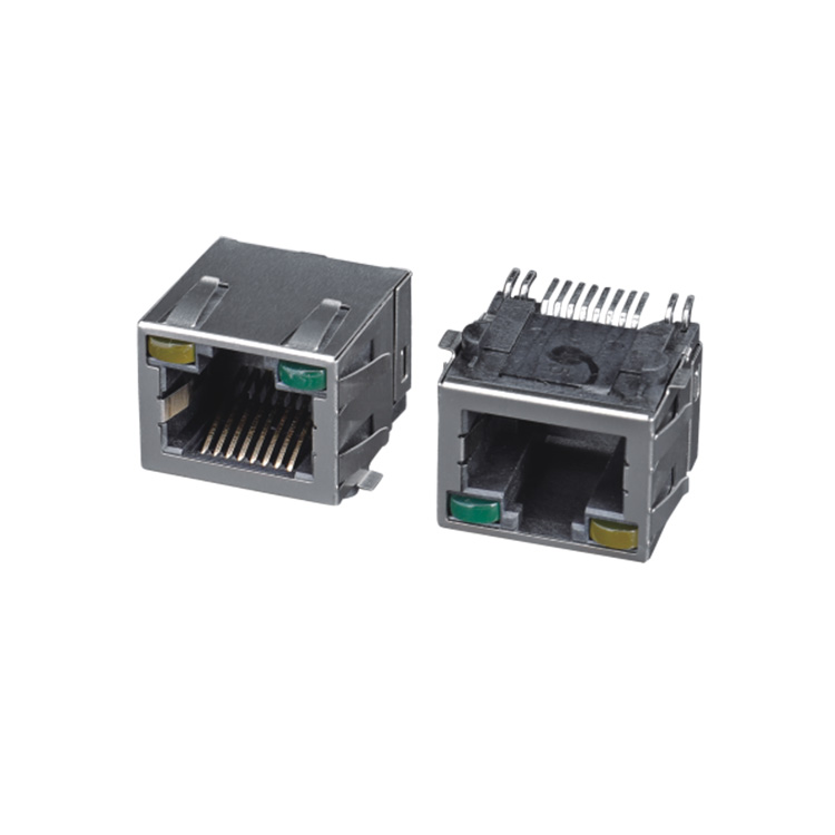 RJ45連接器 板上7.0，總高9.8.2